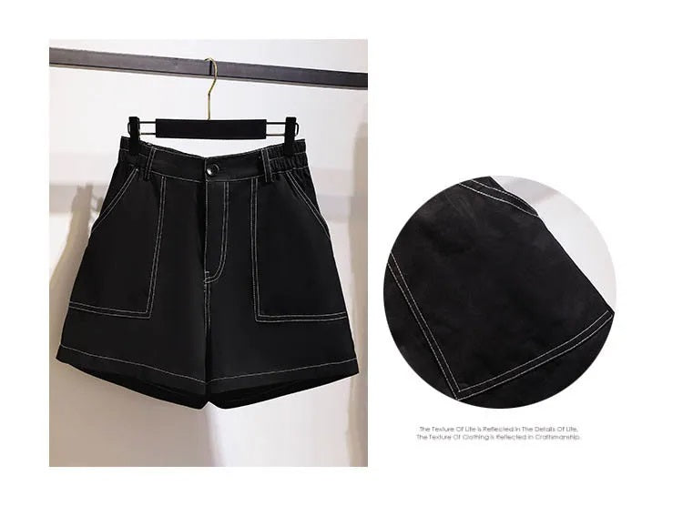 Jane plus size denim short