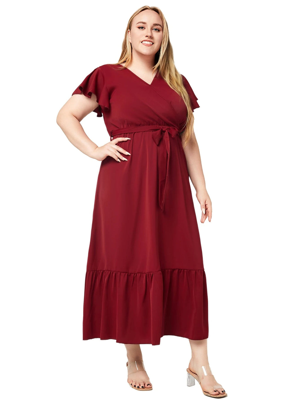 Ruby plus size jurk
