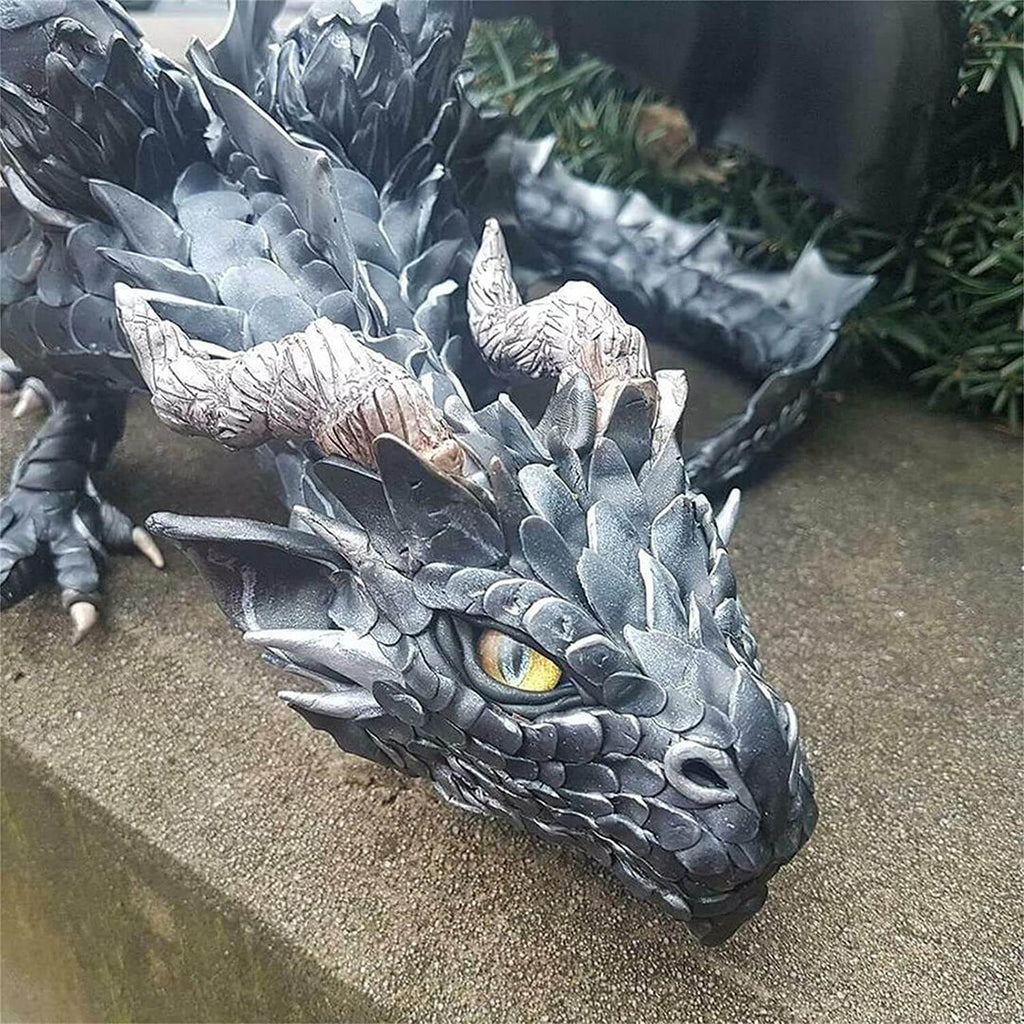 Garden guardian – draak sculptuur