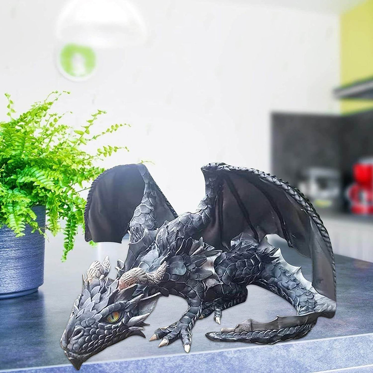 Garden guardian – draak sculptuur