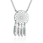 Retro dromenvanger hanger ketting