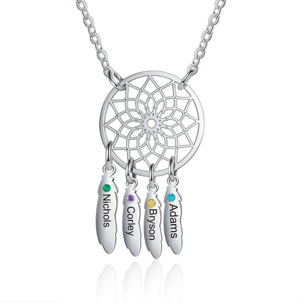Retro dromenvanger hanger ketting