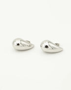 Minimalistische druppel oorbellen – materiaal: 925 Sterling Zilver — afbeelding 4
