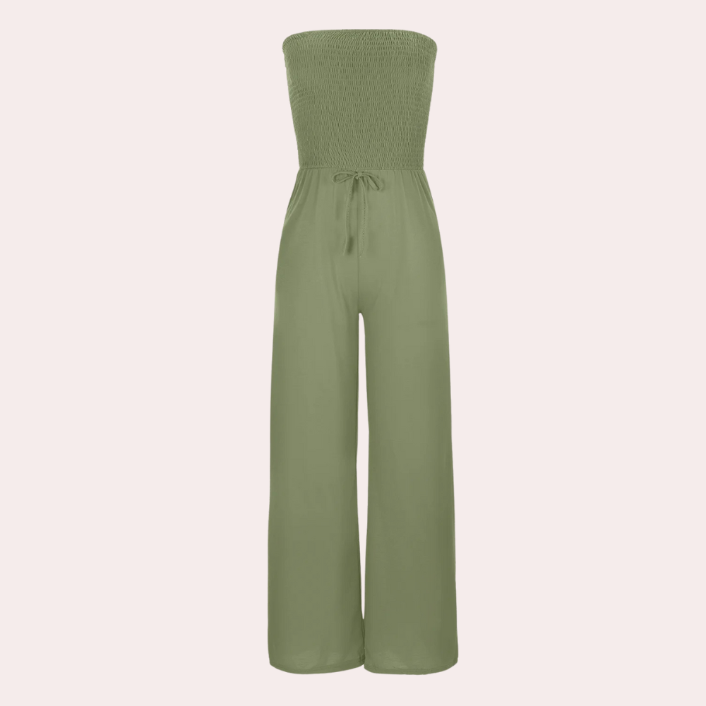 Bandeau jumpsuit voor dames