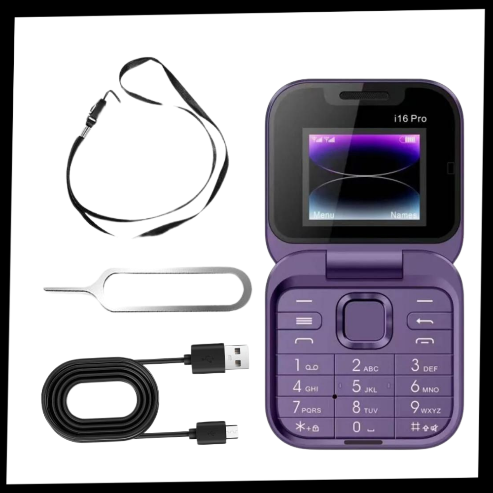 Compacte klaptelefoon dual SIM