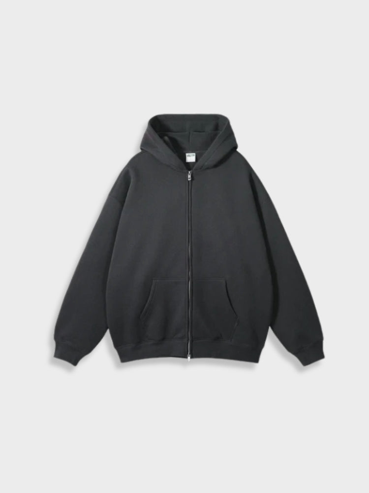 Oversized vest met rits — afbeelding 23