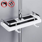 Compact douche rek
