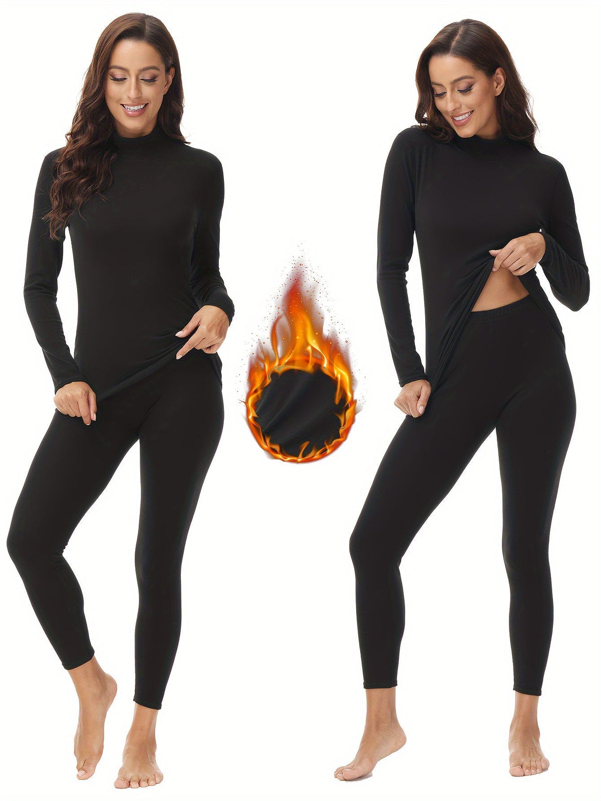 Tweedelige thermoset voor de koude wintermaanden