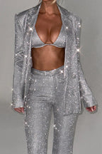 Driedelige glitter set