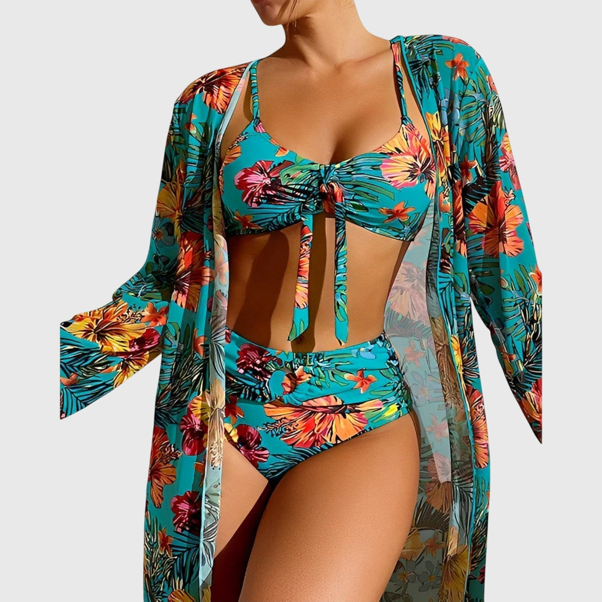 Glenda | Damesbikiniset met haltersluiting en uitneembare vulling
