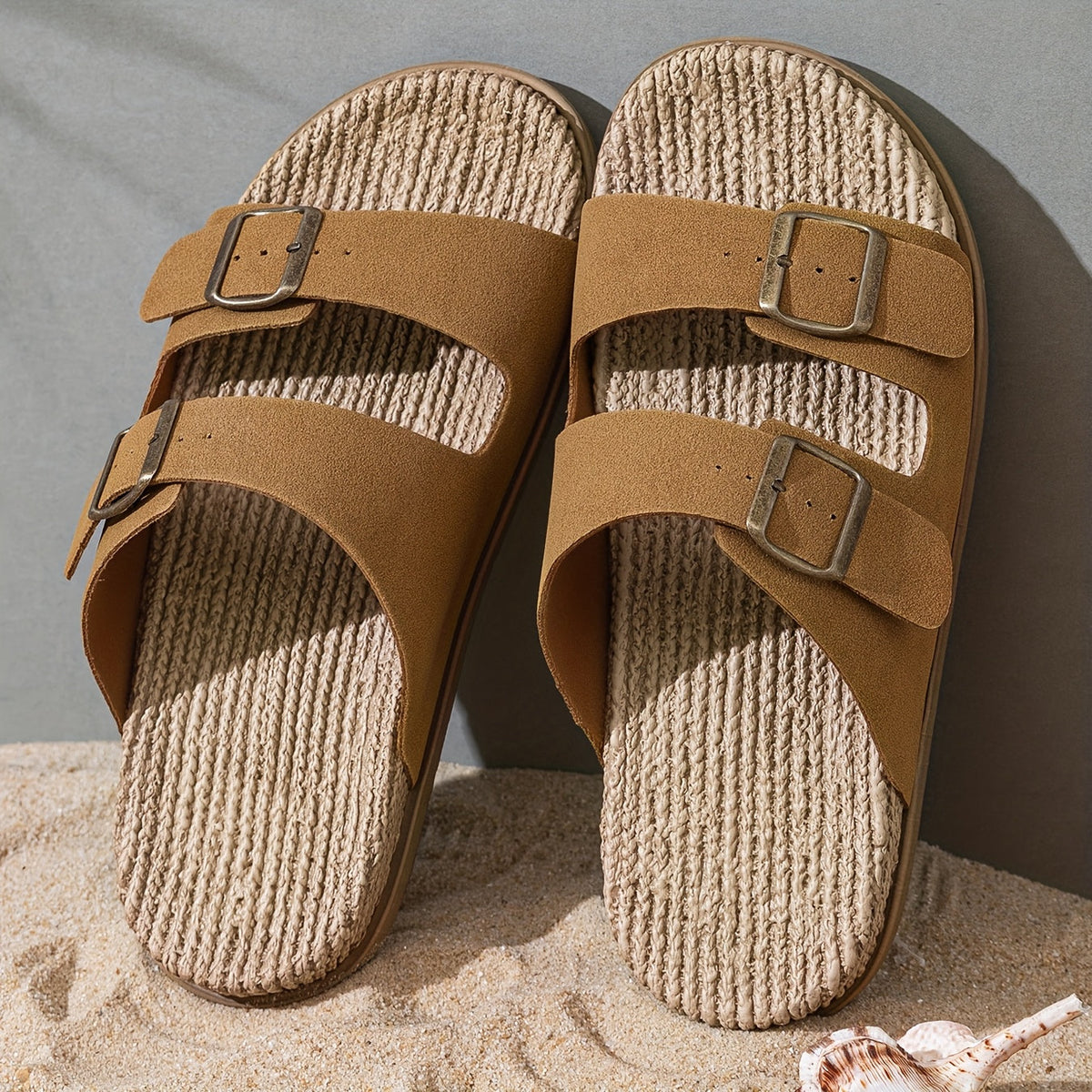 Heren zomer-slippers met verstelbare banden