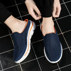 Luchtige heren instapslippers met comfortabel voetbed