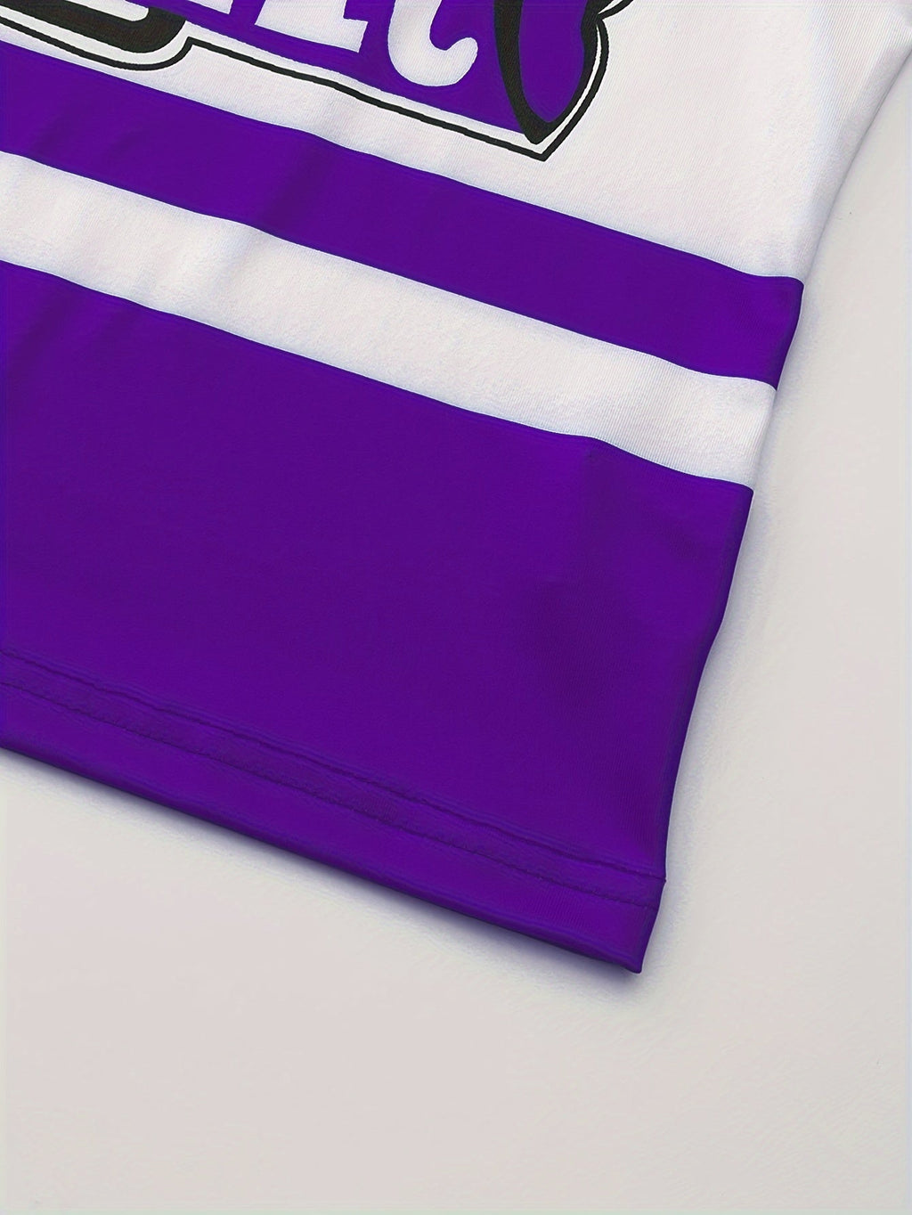 Paarse cheerleader set kind