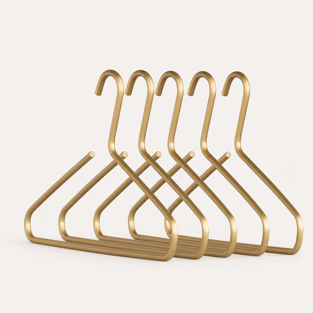 Metalen hangers met anti-slip grip