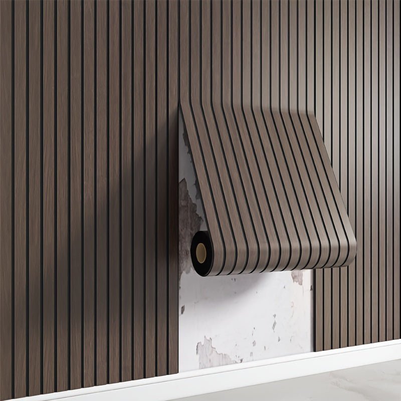 3D zelfklevende wandpanelen met realistische houtlook