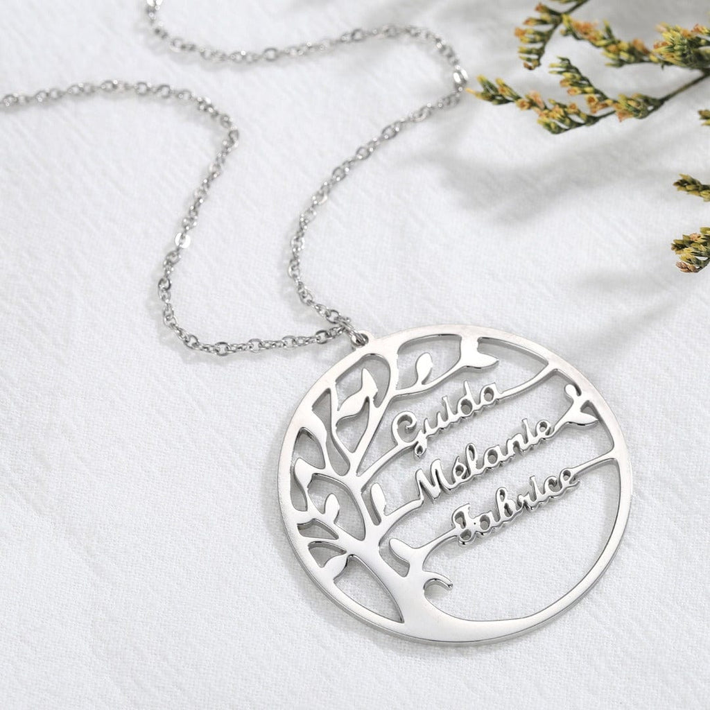 Ketting met familieboomhanger