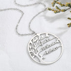 Ketting met familieboomhanger