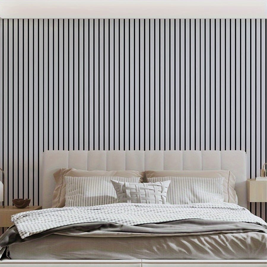3D zelfklevende wandpanelen met realistische houtlook
