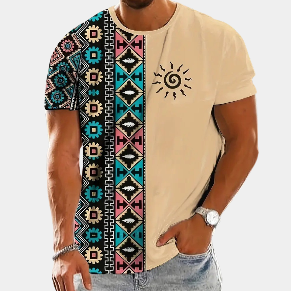 T-shirt voor heren Elne