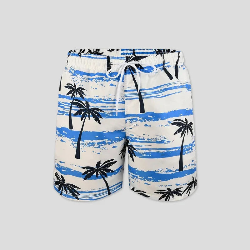 Luchtige zomer shorts met palmprint voor heren — afbeelding 12