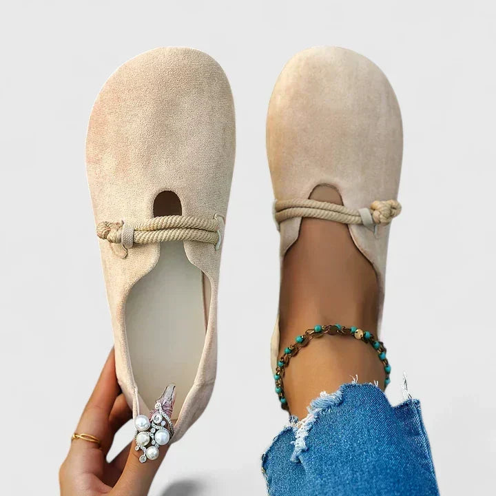 Damesloafers met gestroomlijnde vorm en dempende binnenzijde