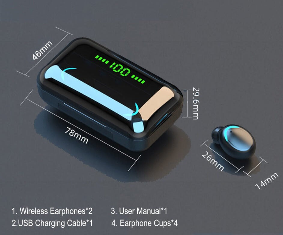 Bluetooth-oordopjes zonder kabel