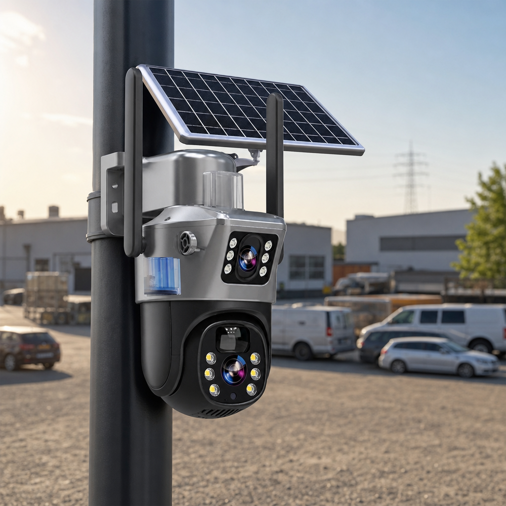 4K solar bewakingscamera – volledig draadloos