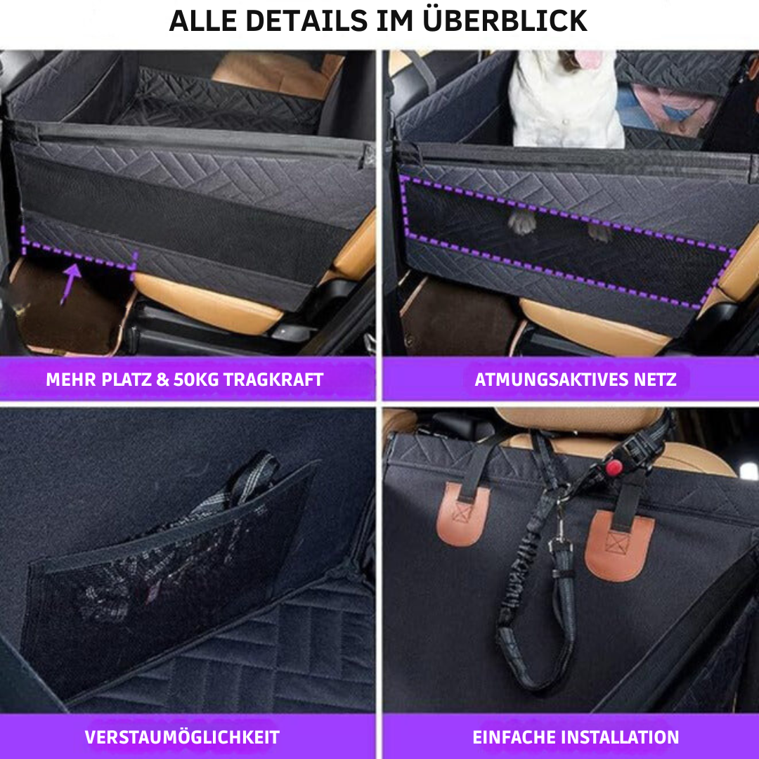 Veiligheidsmat voor je hond in de auto