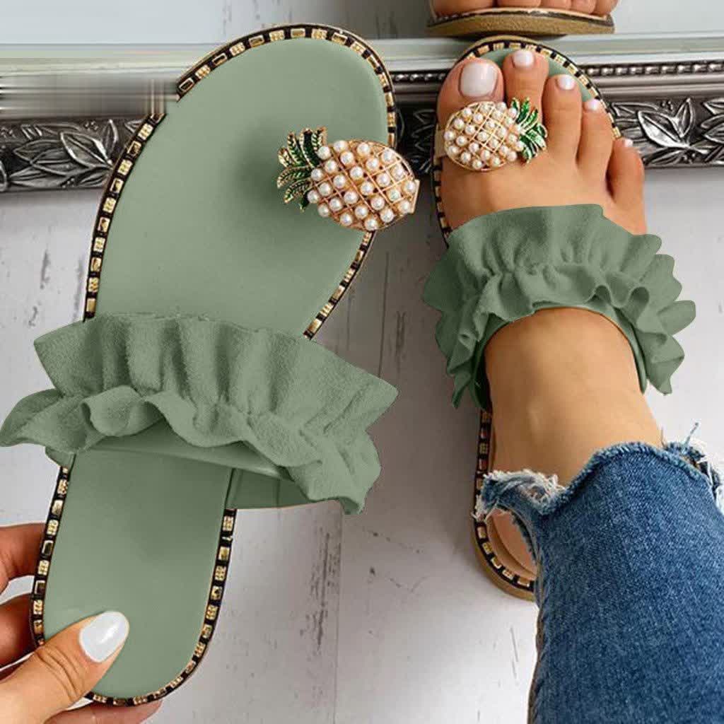 Sandalen met comfortzool