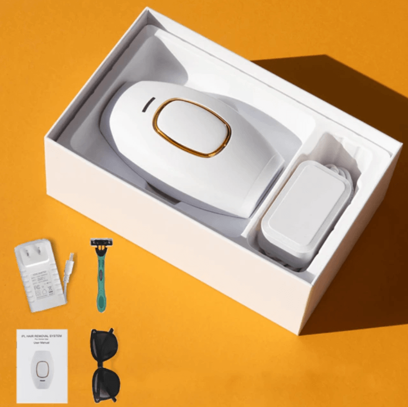 Ontharing handset IPL laser epilator