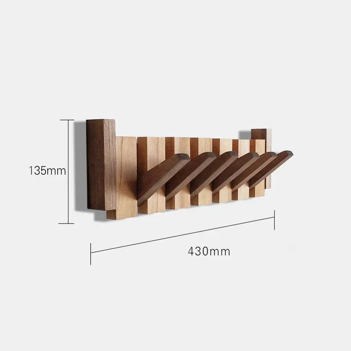 HarmonyWood houten piano kapstok – materiaal: massief hout — afbeelding 10
