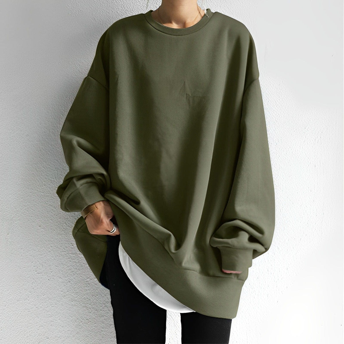 Oversized designer trui