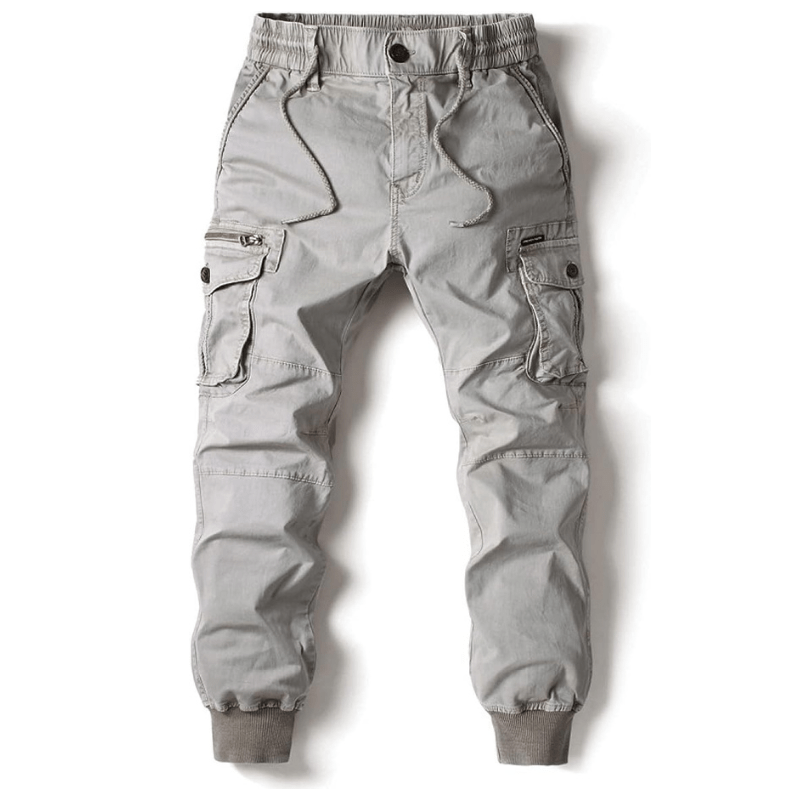 Bernhard | Herencargojogger met elastische taille