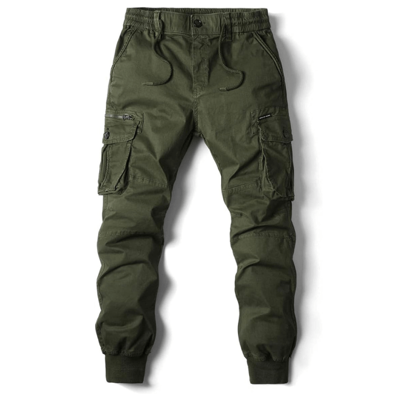 Bernhard | Herencargojogger met elastische taille