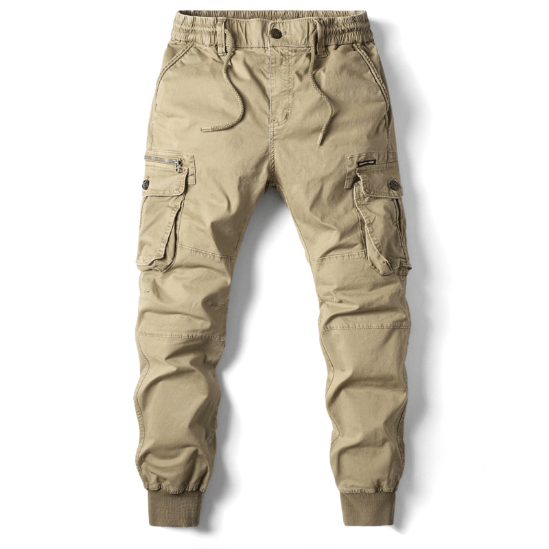 Bernhard | Herencargojogger met elastische taille