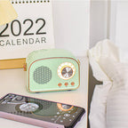 Vintage bluetooth luidspreker met FM-radio
