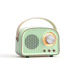 Vintage bluetooth luidspreker met FM-radio