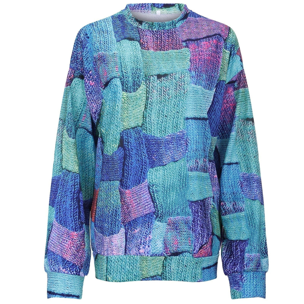 Kleurrijk sweatshirt met uniek design