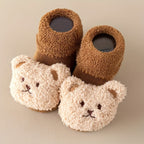 Antislip babysokjes – mila – met schattig berenontwerp