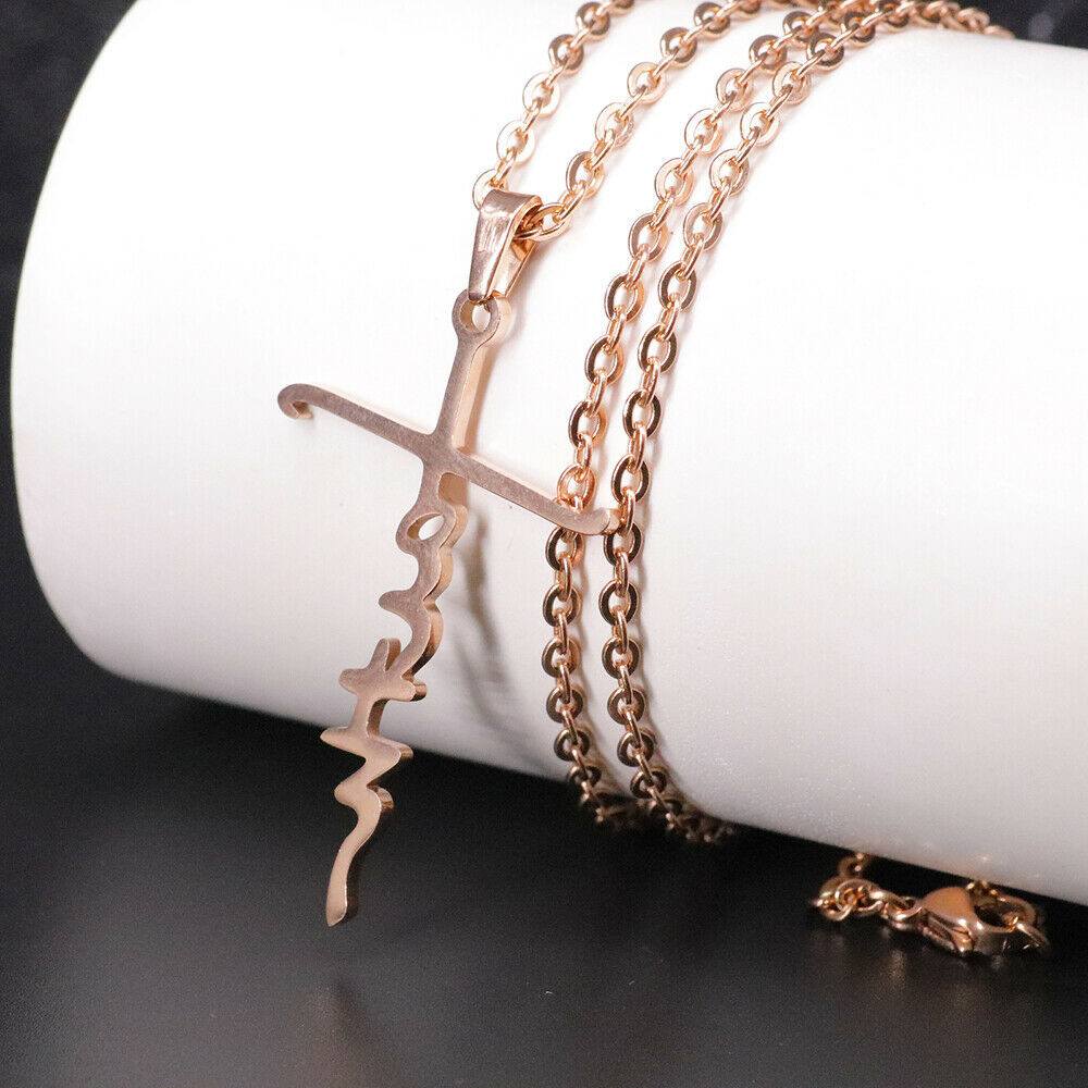 Geloof ketting – materiaal: 316 roestvrij staal — afbeelding 3