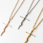 Geloof ketting – materiaal: 316 roestvrij staal — afbeelding 1