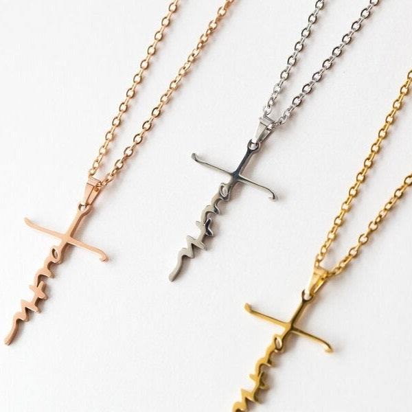 Geloof ketting – materiaal: 316 roestvrij staal — afbeelding 1