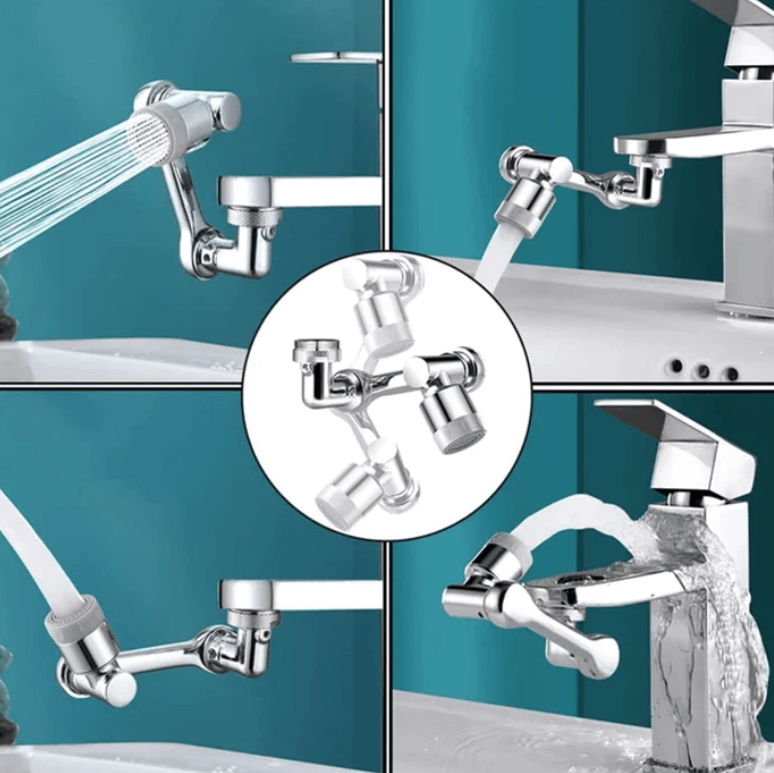 Universeel 1080°-kraanopzetstuk Tap Extender