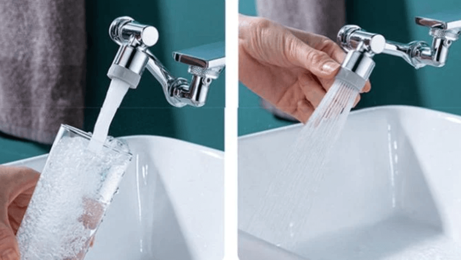 Universeel 1080°-kraanopzetstuk Tap Extender