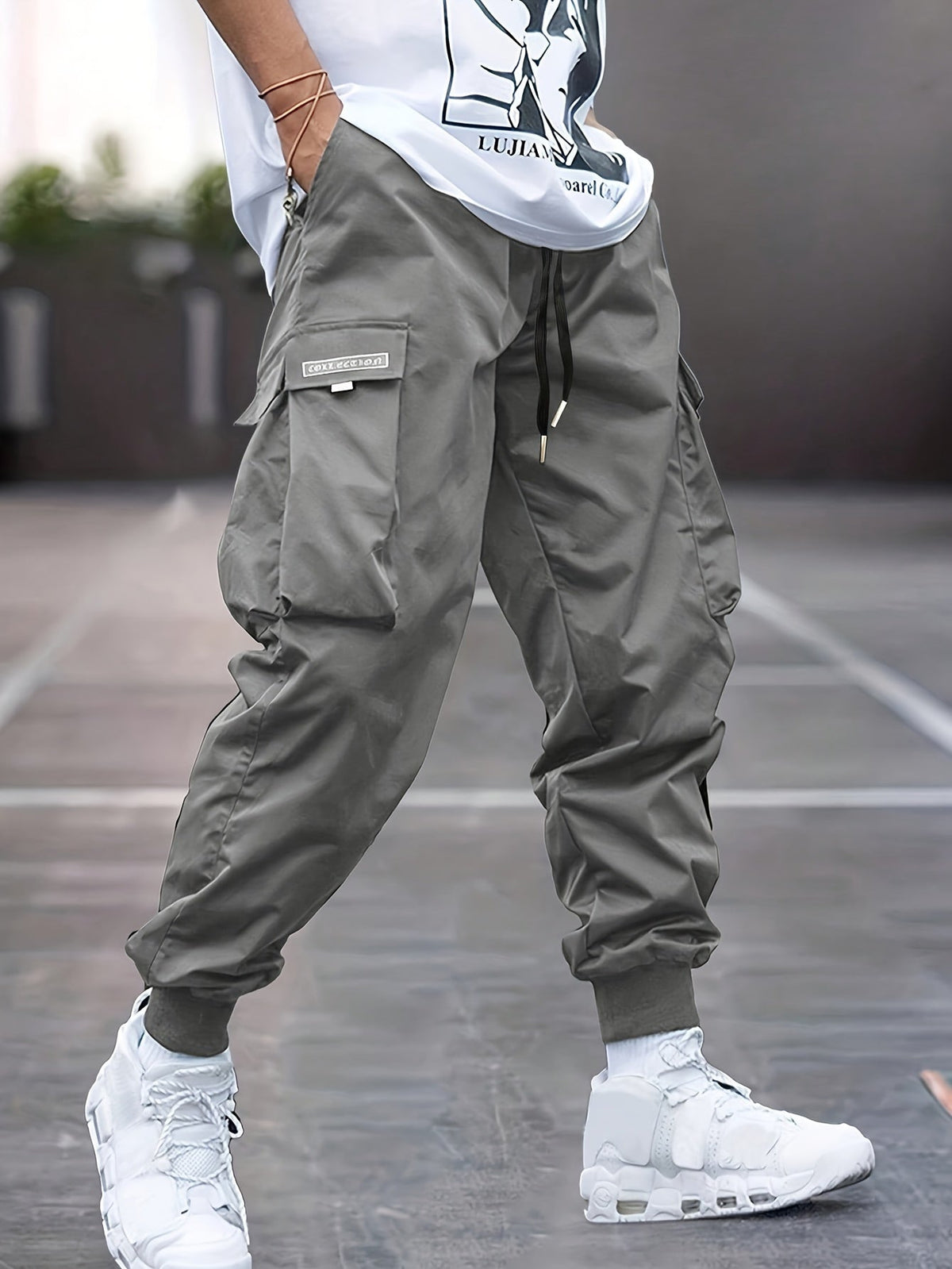 Christopher | Herencargojogger van zacht, ademend materiaal