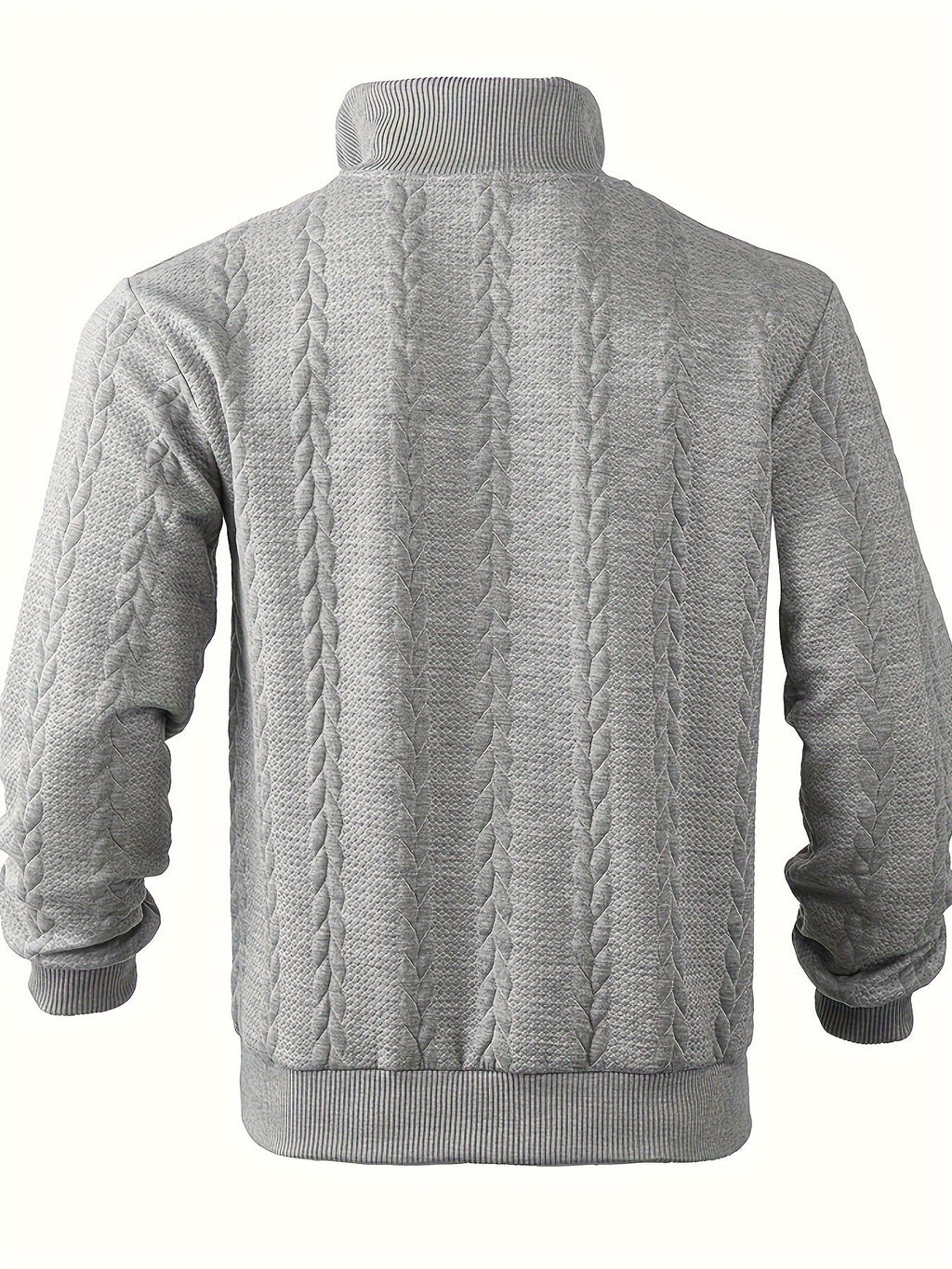 Vintage heren trui met rits