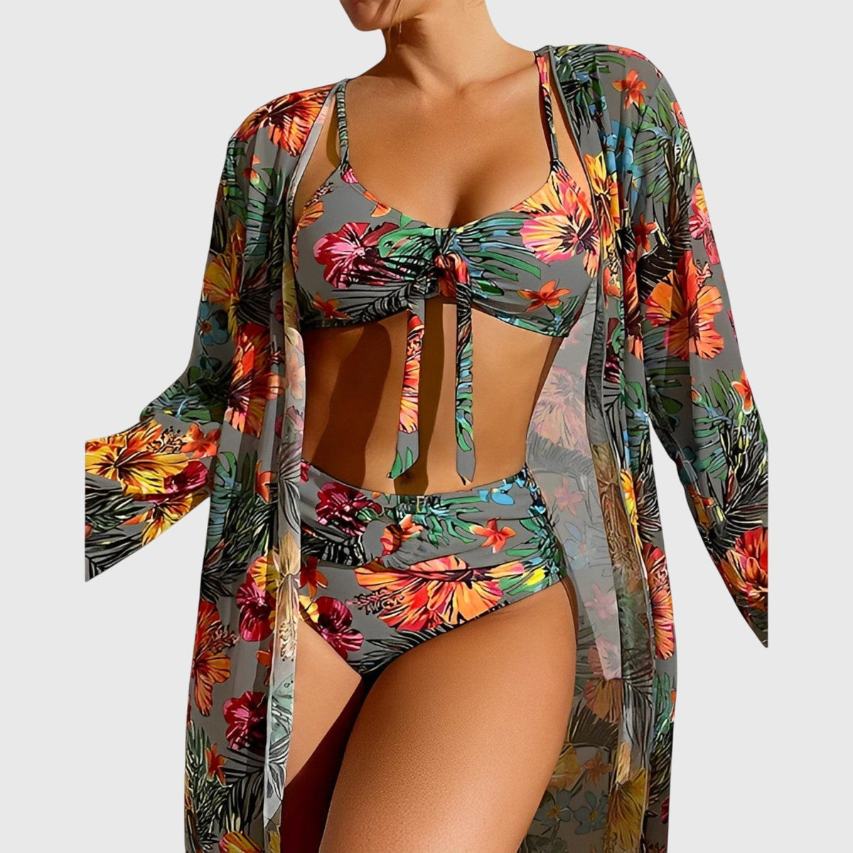 Glenda | Damesbikiniset met haltersluiting en uitneembare vulling