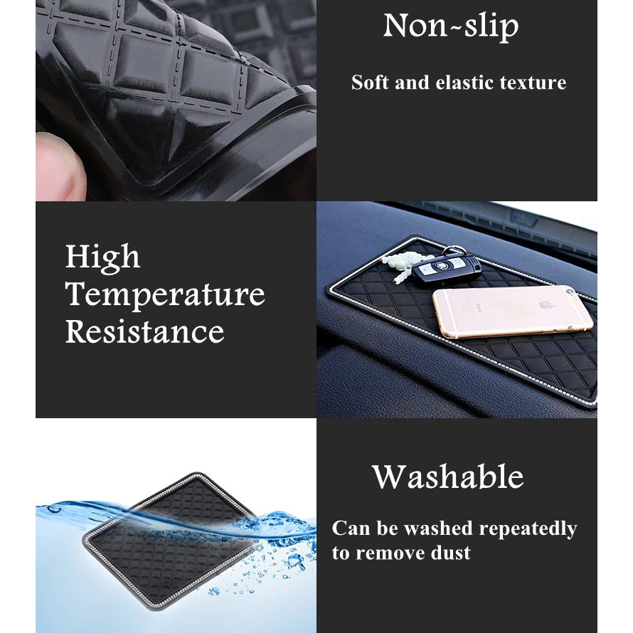 Antislipmat voor het autodashboard