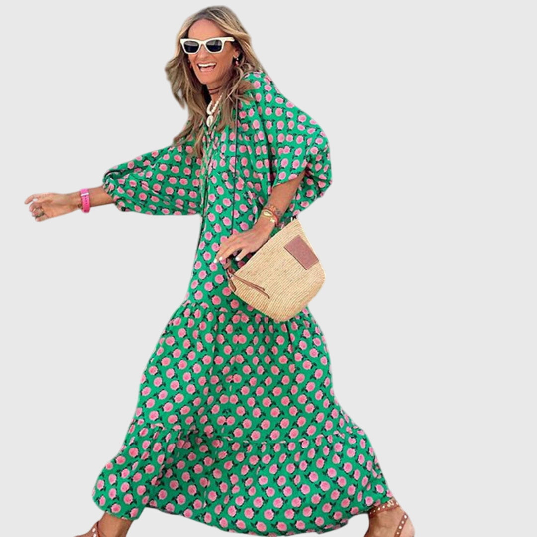 Philine | Luchtige maxi-jurk in bohostijl