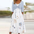 Gisel midi-jurk